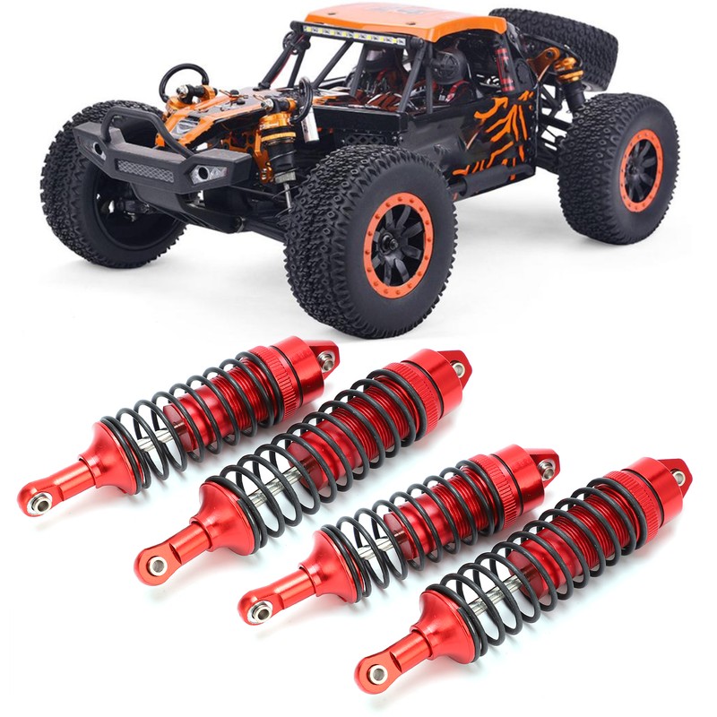 Rear/Front Oil Shock Absorber Damper Set for Traxxas Slash 4x4/Huanqi