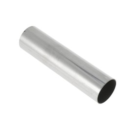 X AUTOHAUX 1.5" OD 150mm/5.9inch Length Straight Exhaust Pipe Tube T304 Stainless Steel Car Tubing Piping Surface Polishing Silver Tone