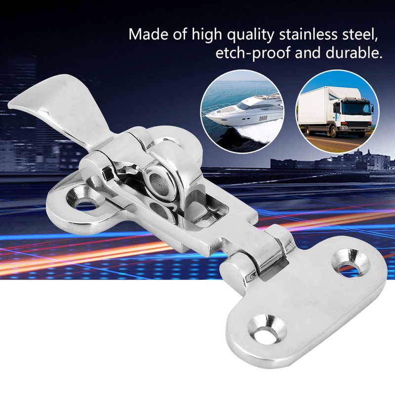 Stainless Steel Marine Boat Deck Lock Deck Hasp Locker Hardware