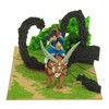 Sankei Studio Ghibli mini Princess Mononoke Ashitaka and Tatari God