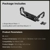 SMALLRIG L-Shape Plate for Nikon Z 6III, L-Bracket L-Bracket for