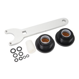 Hydraulic Cylinder Gasket Kit with Pin Wrench - Compatible with Seastar Steering System Fits HC5345, HC5340, HC5341, HC5342, HC5343, HC5344, HC5346, HC5347, HC5348