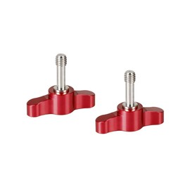 CAMVATE M6 ×18 Thumbscrew Assembly Knob Red(2 Pieces) - 2158