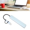 8 In 1 USB C Hub Aluminium Alloy with 1