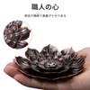 RICISUNG Incense Burner, Incense Burner, Lotus Flower Incense Burner, Alloy
