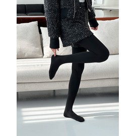 Women's Golf Stockings Winter Brushed Tights Yuval 500D Thermal Leggings / 여성골프스타킹 겨울 기모 타이즈 유발 500D 보온 레깅스