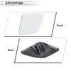 RATCHROLL Front Left Side Bumper Headlight Washer Nozzle Cover Cap