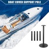 Hihaha Boat Cover Support Pole ABS Adjustable Height from 12"