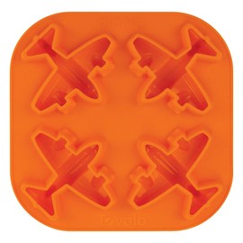 Tovolo Bandeja para cubitos de hielo de avión, silicona flexible, apta para lavavajillas