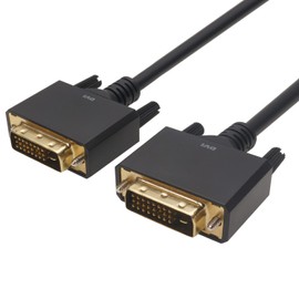 Holic DVI Cable, 1m Dual Link WQXGA 144Hz DV10-727BB Black