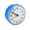 Waterproof Shower Clock with Suction Cup Round Face Arabic Digital