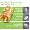ORIANSE 10 Pack Brass Propress Fittings 3/4" ProPress x 3/4"