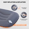 Naturehike Aeros Travel Pillow TPU Ultralight Inflatable Waterproof Compressorba Camping