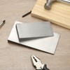 PATIKIL 2 Pcs Metal Wedge, 4.8x3.2x0.5 Inch Carbon Steel Wedge