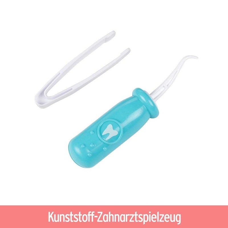 BEMIRO Dentist Toy for Children Suitcase Set - 10 Pieces