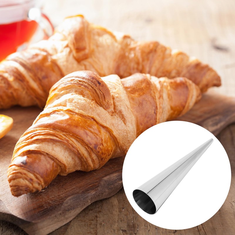 SEHOI 50 PCS Small Cream Horn Molds for Baking, 3.5