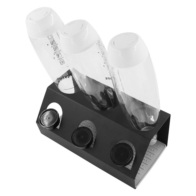 Household 3 Holes Bottle Drain Drying Rack Cup Holder Drainer