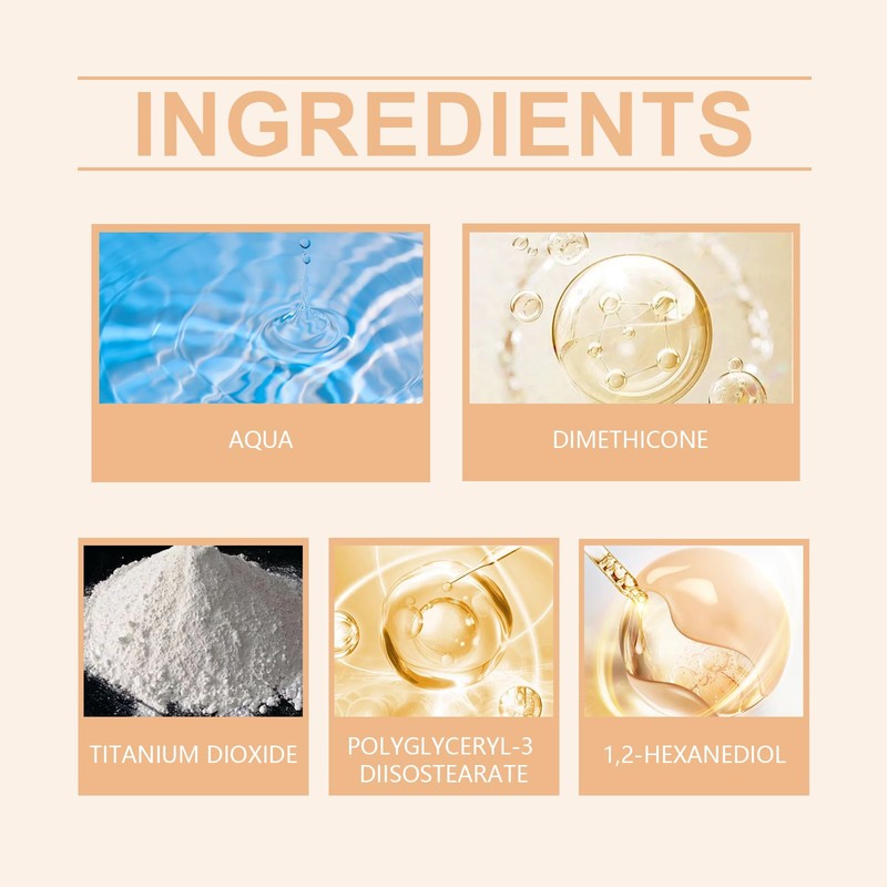Warm Change Foundation - Colour-Changing Foundation for Warm Skin Tones,