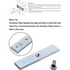 Mag Lock 500KG/1200LBS of Magnetic Holdings Force Electromagnetic Commercial Lock