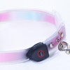Glispenoe Dog Collar, Waterproof Lighted Safety Collar for Small Medium