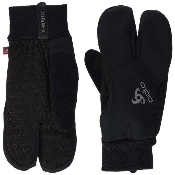 Odlo Finnjord X-Warm Unisex Gloves, Black, XS