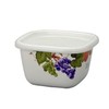 Fuji Hollow Storage Container, Square Shape, 0.4L (0.4 L), Frutus