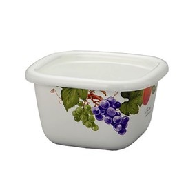 Fuji Hollow Storage Container, Square Shape, 0.4L (0.4 L), Frutus Collection 2 FTCS-A1