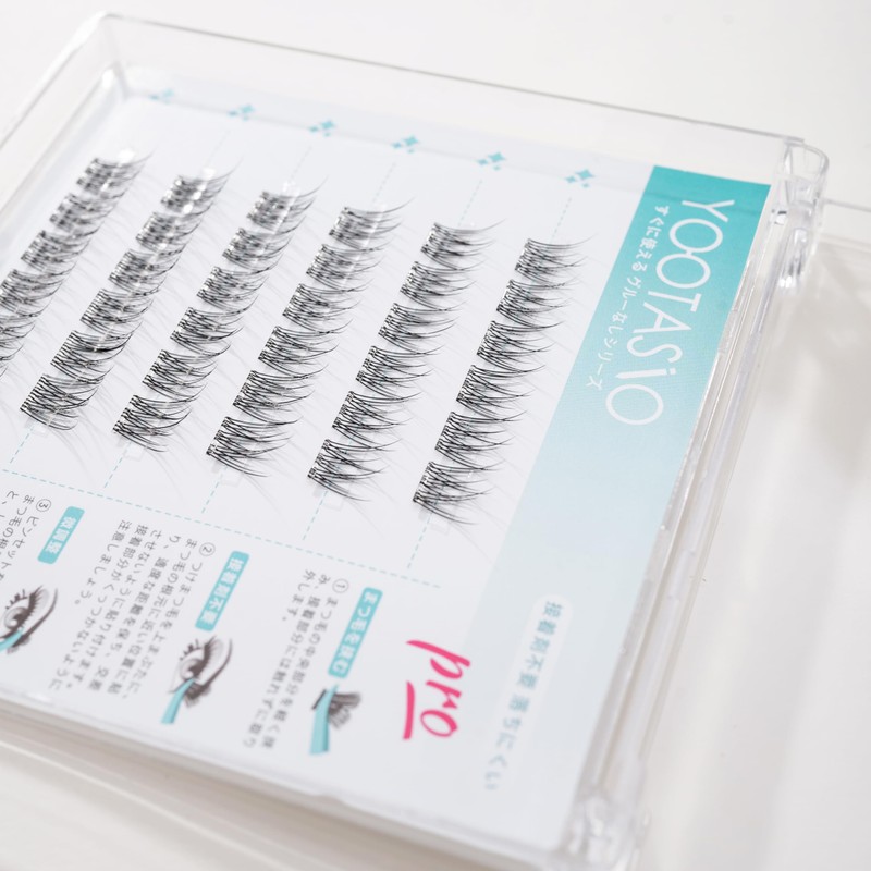 YOOTASIO False Eyelashes, No Glue Required, 1 Second Eyelashes, Partial