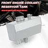 Aluminium Front Engine Coolant Expansion Reservoir Tank Compatible with Wrangler