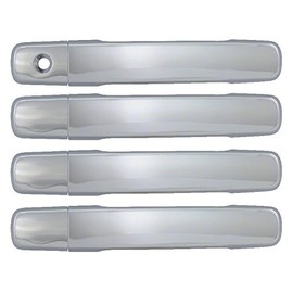 Chrome Door Handle Covers (4dr w/o Passenger Keyhole) for Nissan Sentra 2005-2012