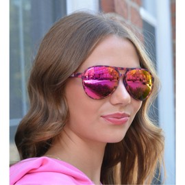 Jefoo Polarized Aviator Sunglasses for Women Men Retro Trendy Sports Sunglasses for Outdoor UV400 Protection