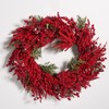 SAFAVIEH Home Collection 30-inch Decorative Artificial Red Berry & Pine