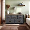 YITAHOME Dresser for Bedroom with 5 Drawers - Fabric Storage