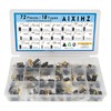 72PCS Carbon Brushes Set, 18 Sizes for Power Tools &