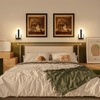 Joosenhouse Modern LED Wall Sconce Dimmable Wall Mounted Lamp Set