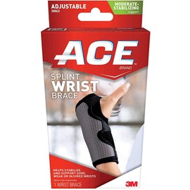 ACE Comfortable Adjustable Neoprene Wrist Support, Mild 1 ea (Pack of 6)