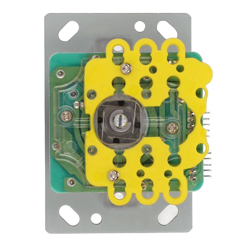 Arcade Joystick Kit Colorful 5 Pin Oval Crystal Fully Automatic