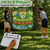 CLASMAX Golf Chipping Game Set, Double-Sided Practice Mat with 2