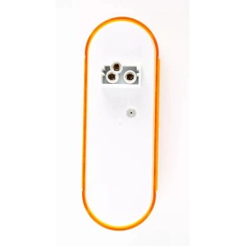 Valley 6" Inch Oval 24 Diode Amber 24 LED Turn Tail Light Truck Trailer  UTV