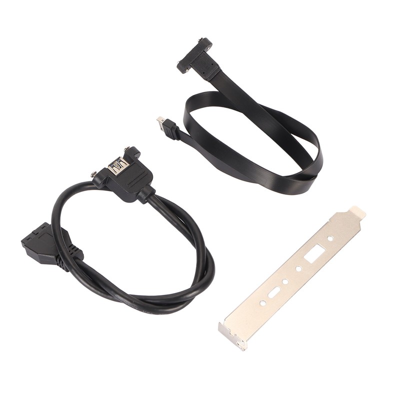 Type E to Type C Front Panel Cable 1.6ft Long