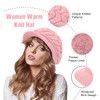 YSense 2 Pack Womens Winter Hats Warm Knit Hat Slouchy
