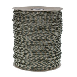 West Coast Paracord 850 Paracord - Hiking, Survival, Camping, Emergency (Woodland Camo, 100 Feet)
