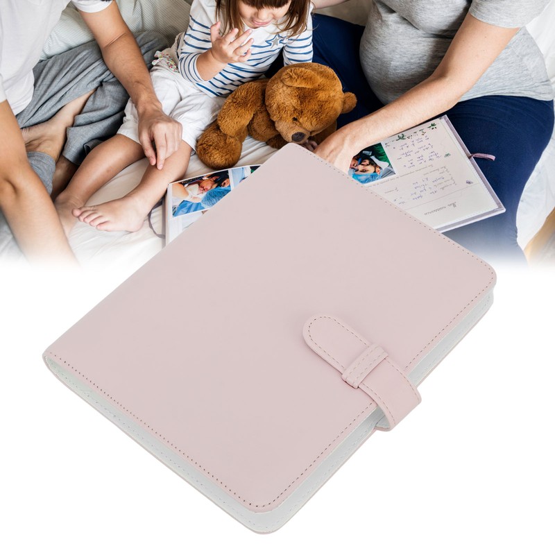 3 Inch 256 Pockets Photo Album PU Leather Photo Storage