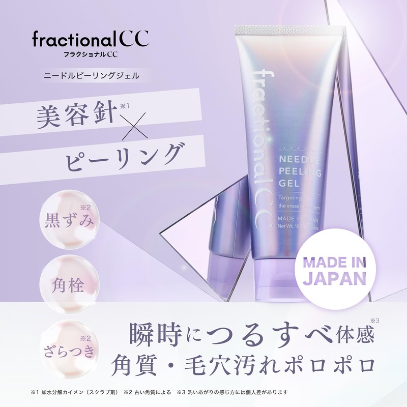 Fractional CC Needle Peeling Gel, Beauty Needle Peeling, Pore Cleaning,
