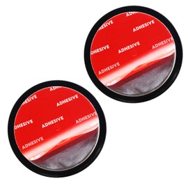 2-Pack Dashboard Adhesive Mounting Disk of 65mm High Bond Sticky Pad for Garmin GPS Suction Cup Mount Dezl OTR & RV GPS Navigator Suction cup Phone Holder – Heat-Resistant Base Replacement Kit - DMD65