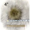 Handmade faux fur pom poms for hats / beanies /