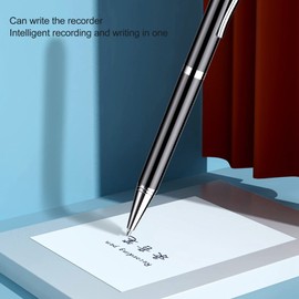 Dpofirs Digital Voice Recorder, Audio Recorder for Lectures, Meetings, Classes, Audio Recorder, Portable MP3 Playback, One Key (64G))