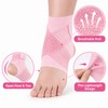 Adjustable Thin Ankle Support Brace for Running & Cycling –
