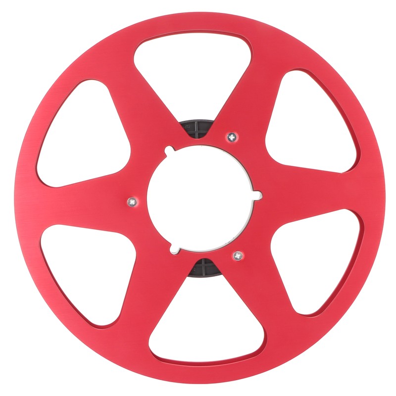 1/4 10.5 Inch Empty Tape Reel Aluminum Alloy 6 Hole
