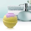1 Organic Bath Bomb with Essential Oils, Epsom Salt, Dead